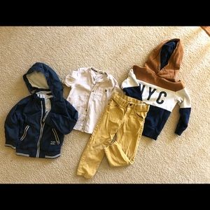 H&M boys bundle of clothes.Size 4/5 y